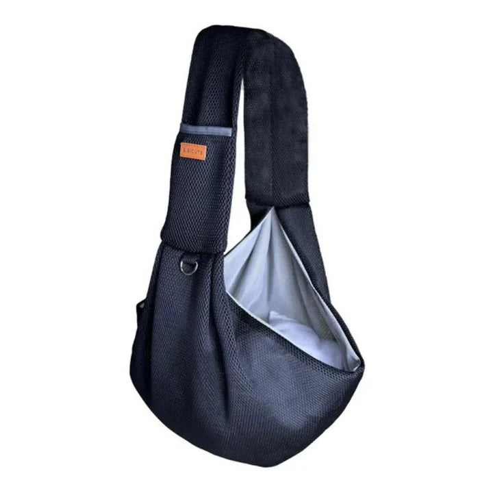 Dog Carrier Padded Cross-Body Holds Up To 15 lb