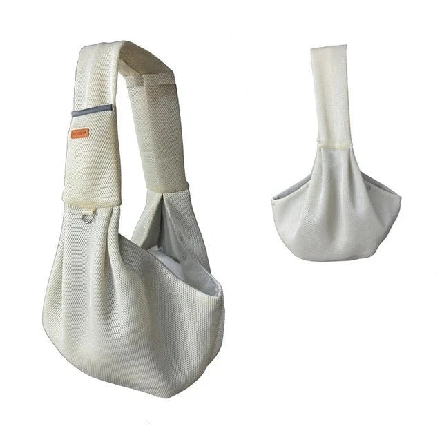 Dog Carrier Padded Cross-Body Holds Up To 15 lb