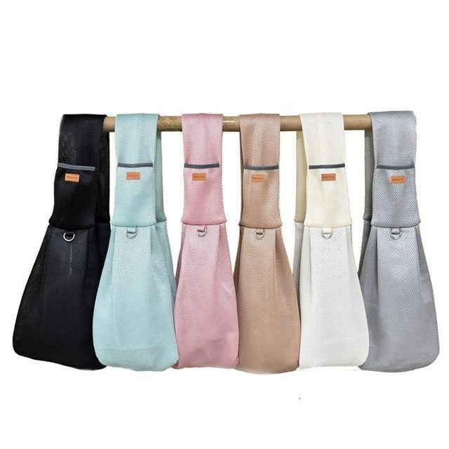 Dog Carrier Padded Cross-Body Holds Up To 15 lb