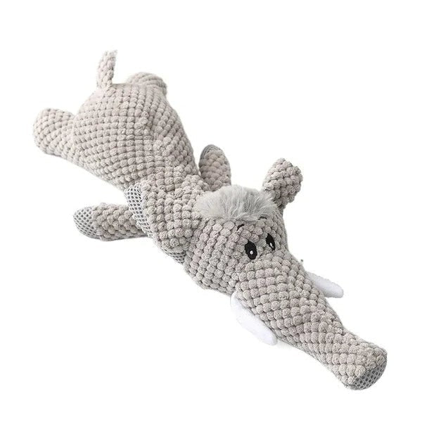 Dog Chew Toy Reinforced Denim & Embroidered Seams