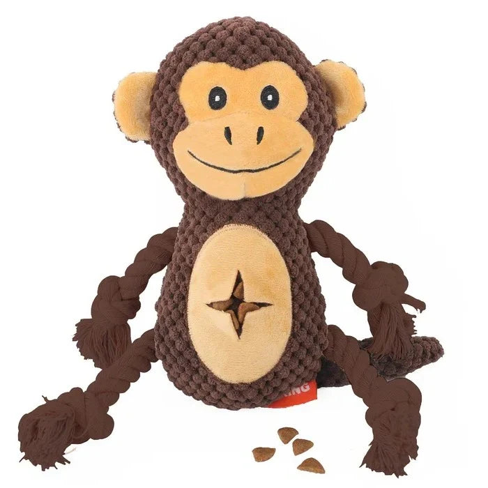 Dog Chew Toy Reinforced Denim & Embroidered Seams