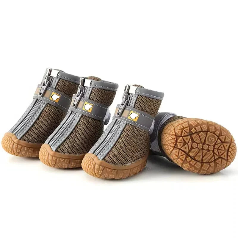 Dog Paw Boots Waterproof & Breathable Anti-Slip Sole
