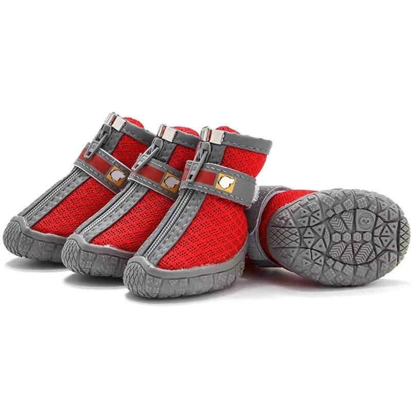 Dog Paw Boots Waterproof & Breathable Anti-Slip Sole