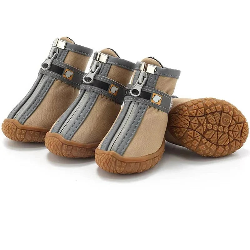 Dog Paw Boots Waterproof & Breathable Anti-Slip Sole