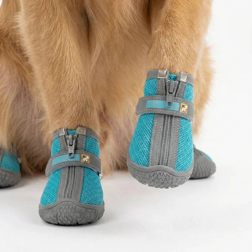 Dog Paw Boots Waterproof & Breathable Anti-Slip Sole