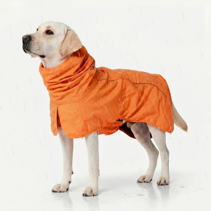 Dog Raincoat Waterproof & Windproof Reflective Strips