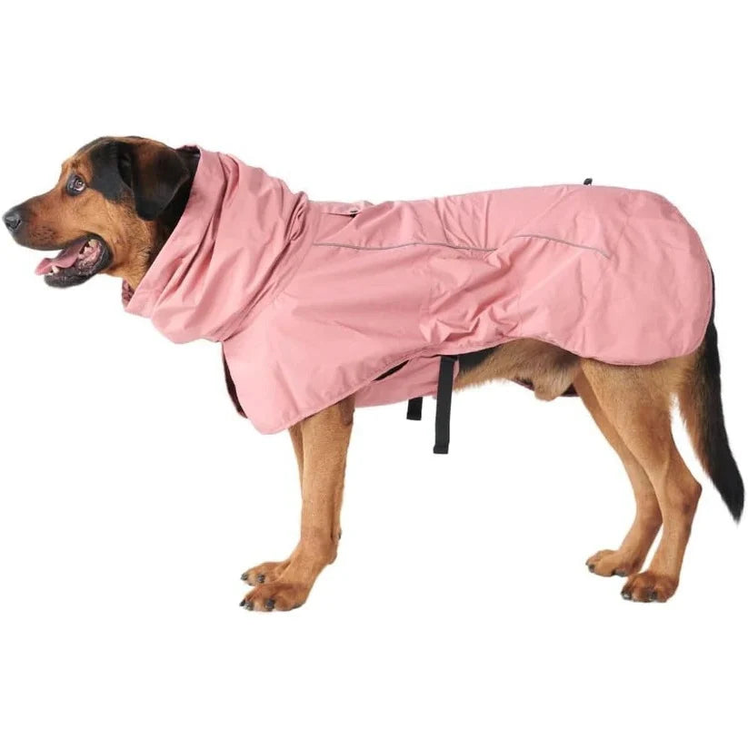 Dog Raincoat Waterproof & Windproof Reflective Strips