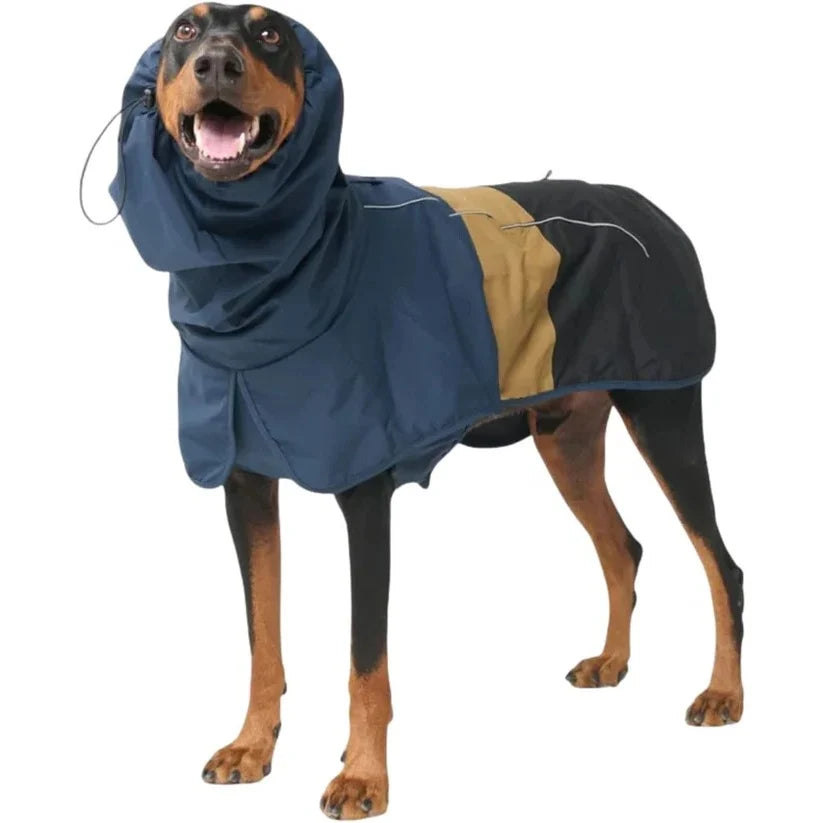 Dog Raincoat Waterproof & Windproof Reflective Strips