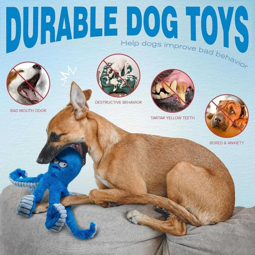 Dog Toy For Power Chewers Reinforced Seams
