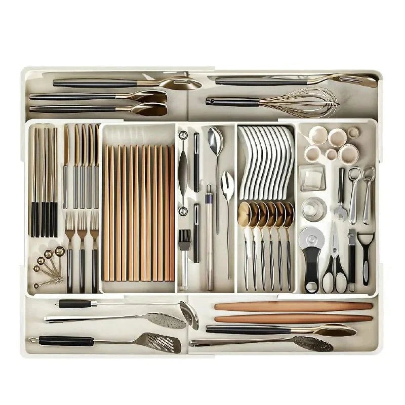 Drawer Organizer Adjustable Dividers Fits Up To 18 Inches