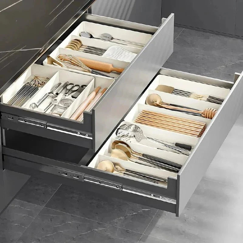 Drawer Organizer Adjustable Dividers Fits Up To 18 Inches