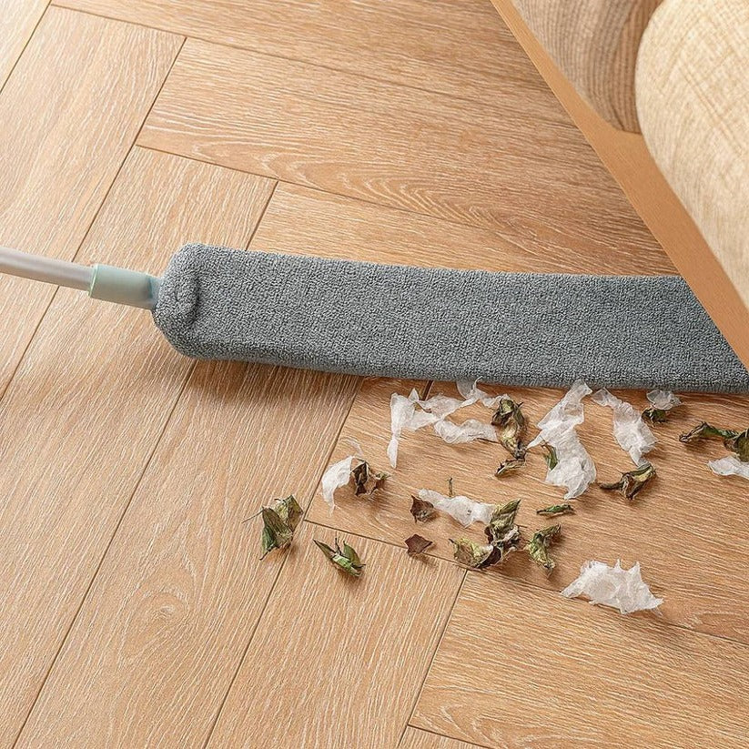 Duster Telescopic Handle Flat Flexible Microfiber Head