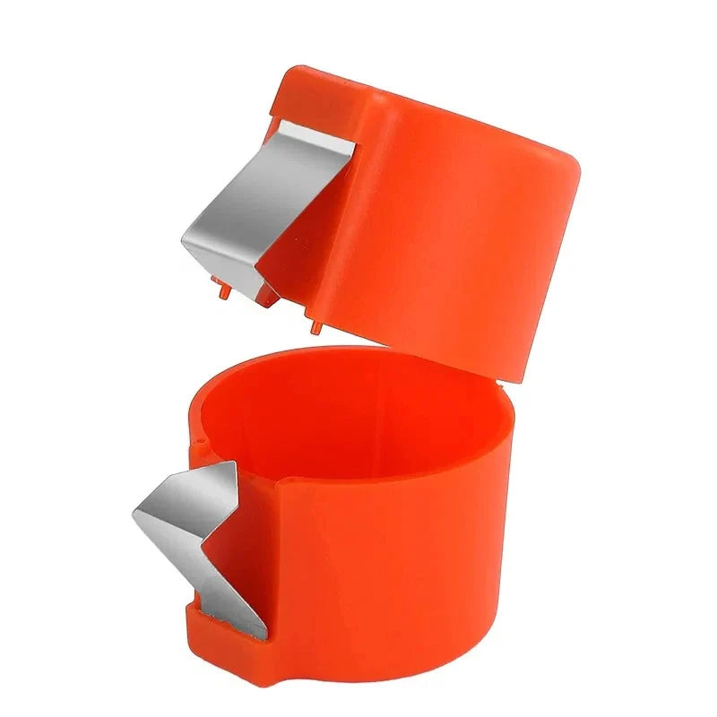 Egg Cracker & Separator Stainless Steel Clip Compact Dishwasher Safe