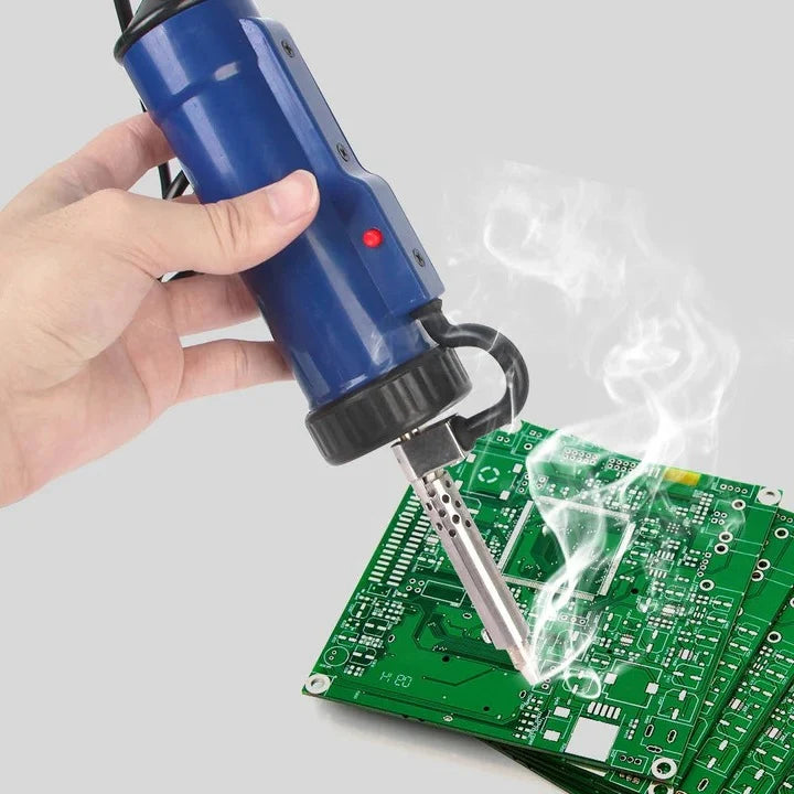 Electric Desoldering Tool One-Handed Trigger & Three Nozzles