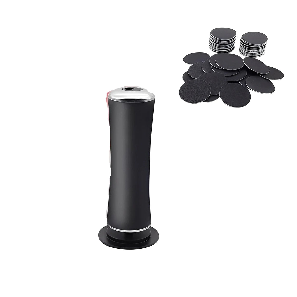 Electric Foot File Rechargeable Adjustable Speed 60 Sanding Discs