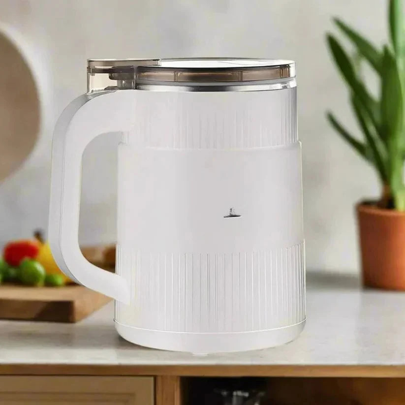 Electric Grain Mill One Button Stainless Steel Compact Countertop
