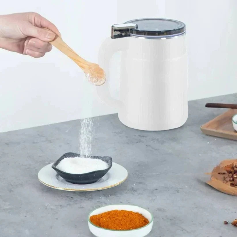 Electric Grain Mill One Button Stainless Steel Compact Countertop