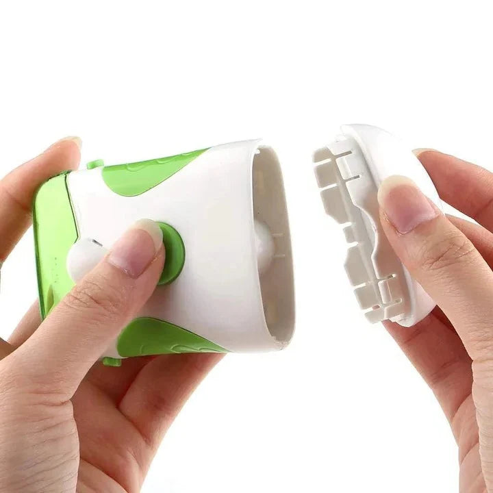 Electric Nail Trimmer Built-In LED USB Rechargeable
