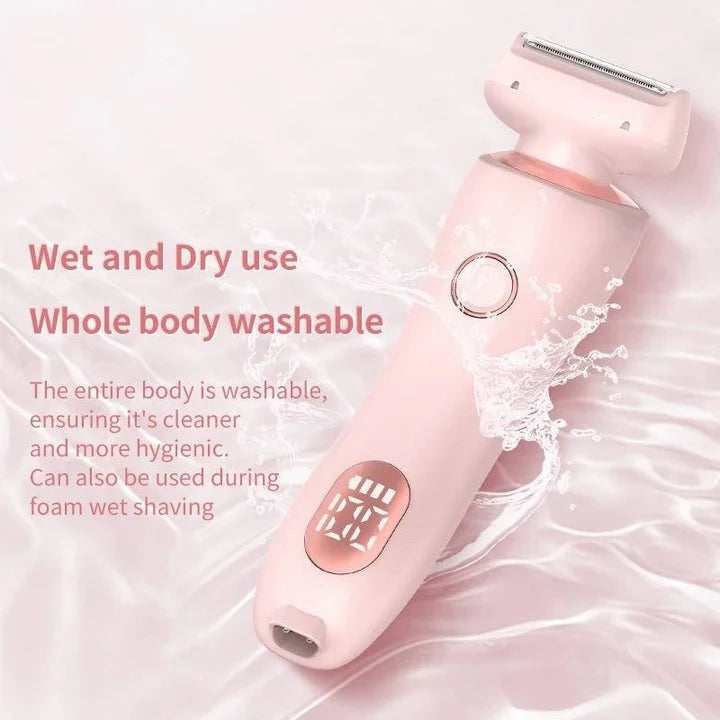 Electric Shaver Dual Head Waterproof 120-Minute Runtime