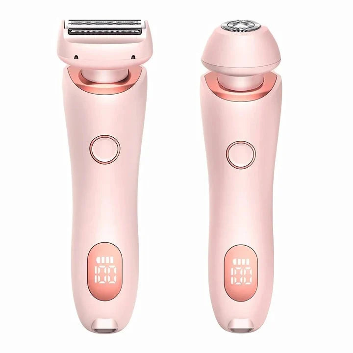 Electric Shaver Dual Head Waterproof 120-Minute Runtime