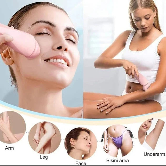 Electric Shaver Dual Head Waterproof 120-Minute Runtime