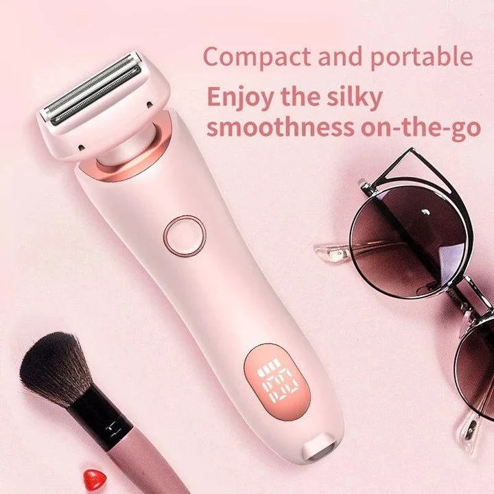 Electric Shaver Dual Head Waterproof 120-Minute Runtime