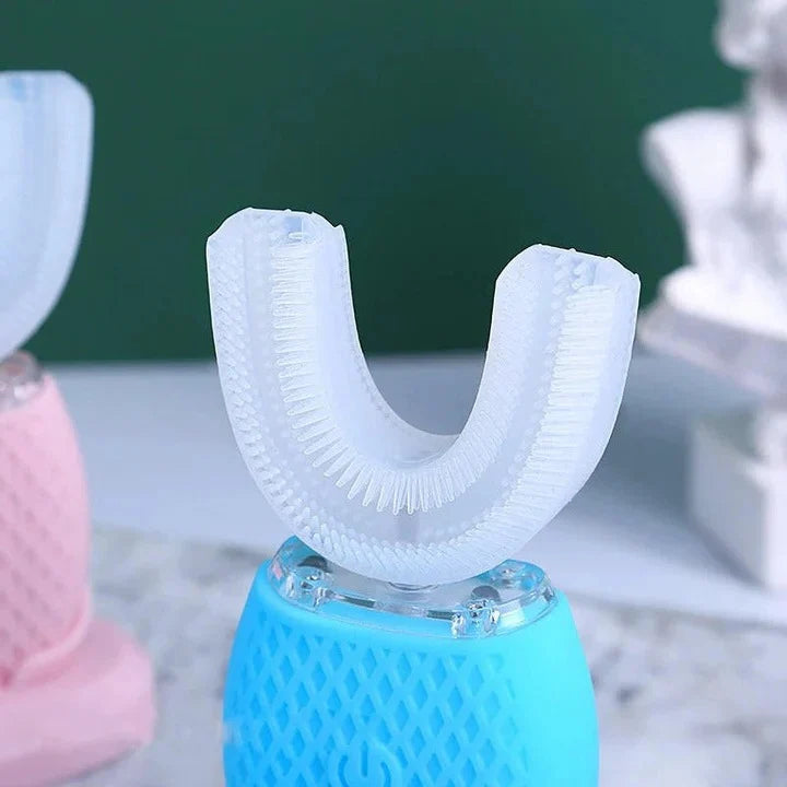 Electric Toothbrush U-Shaped 360° Cleaning & Blue Light