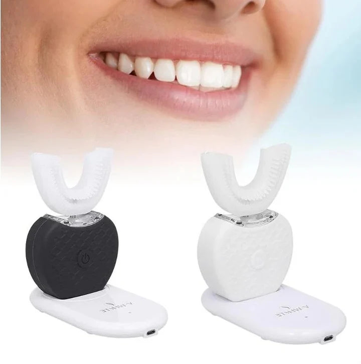 Electric Toothbrush U-Shaped 360° Cleaning & Blue Light