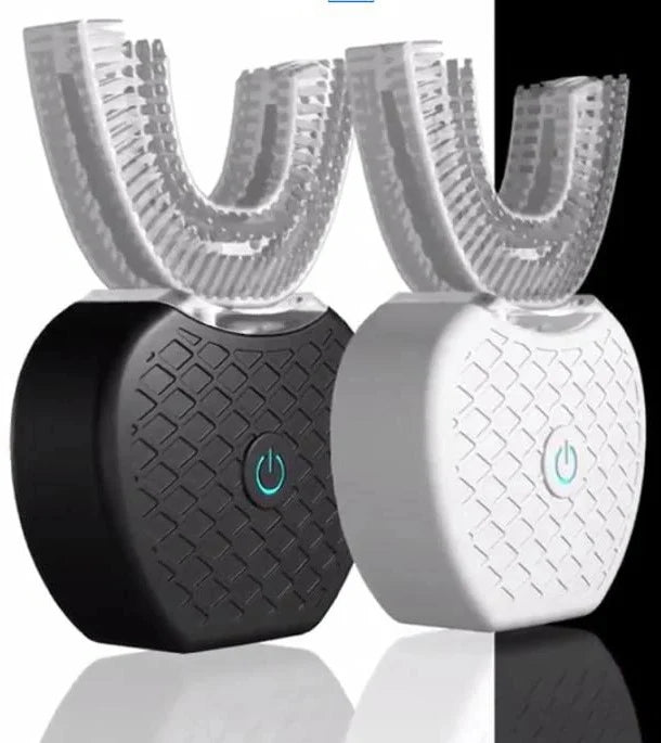 Electric Toothbrush U-Shaped 360° Cleaning & Blue Light