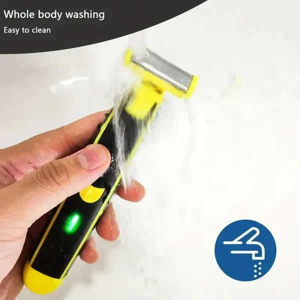 Electric Trimmer 4-in-1 Heads & Stainless Steel Blades