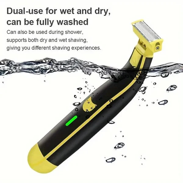 Electric Trimmer 4-in-1 Heads & Stainless Steel Blades