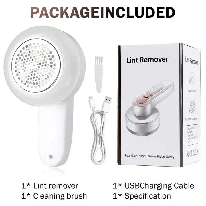 Fabric Shaver Rechargeable Stainless Steel Blade