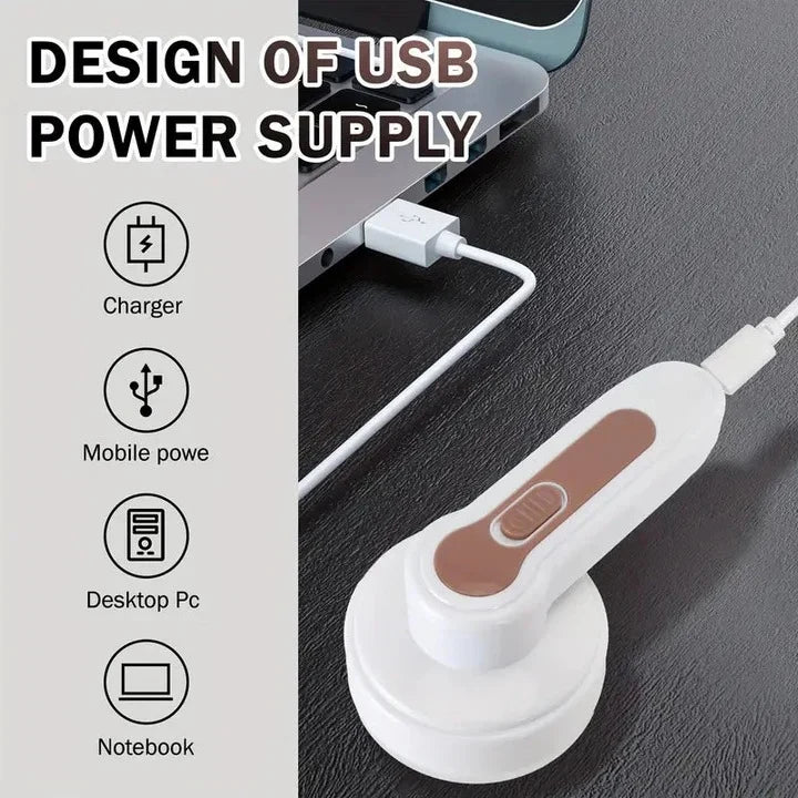 Fabric Shaver Rechargeable Stainless Steel Blade