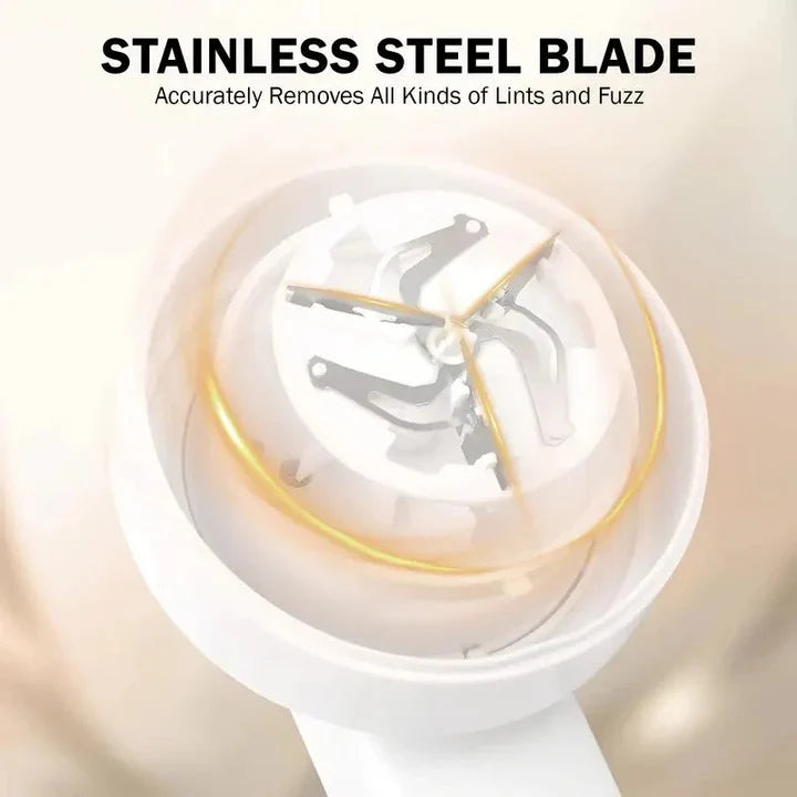 Fabric Shaver Rechargeable Stainless Steel Blade