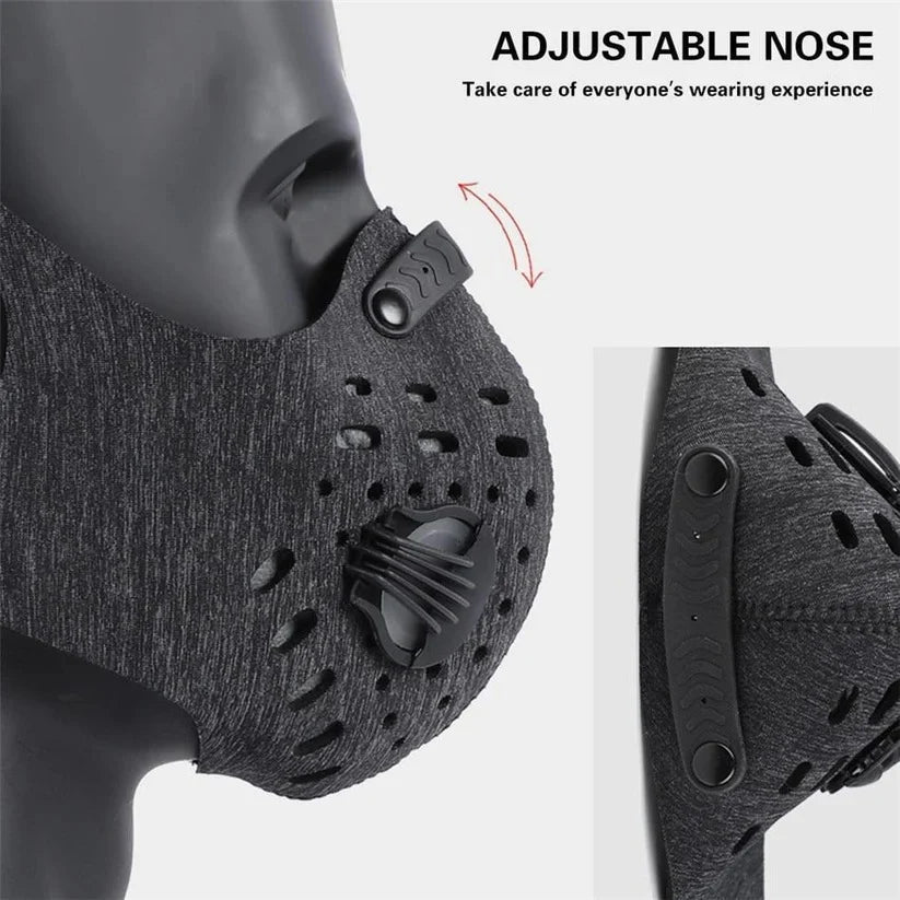 Face Mask Multilayer Breathable Adjustable Ear Loops