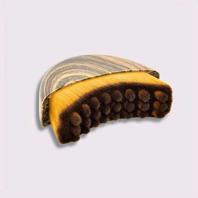 Facial Sculpting Brush Contoured Head Ultra-Soft Bristles & Ergonomic Handle