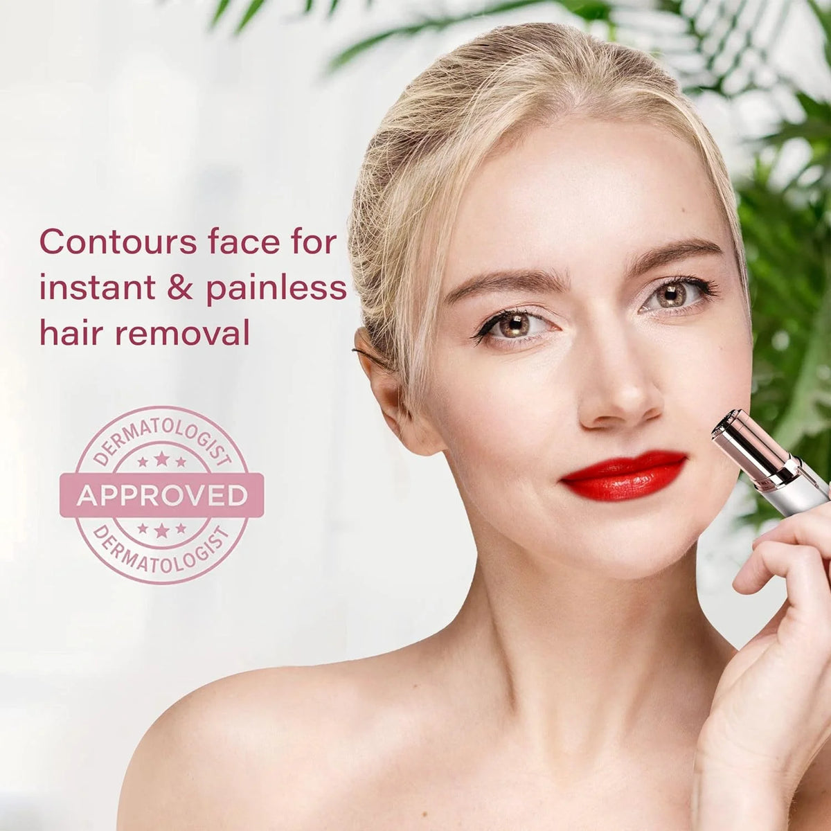 Facial Shaver Electric Precision Eyebrow Travel Size