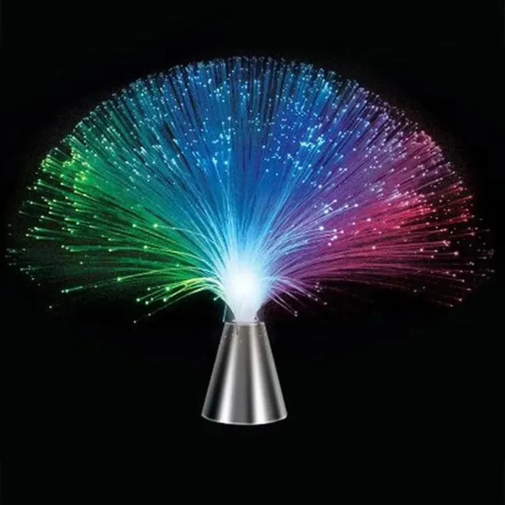 Fiber Optic Lamp Multicolor 7 Color Modes Low Heat LED