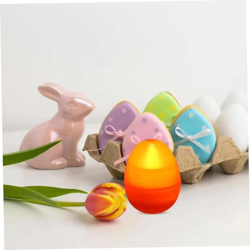 Fillable Easter Eggs Glow-in-the-Dark & Clear Shell