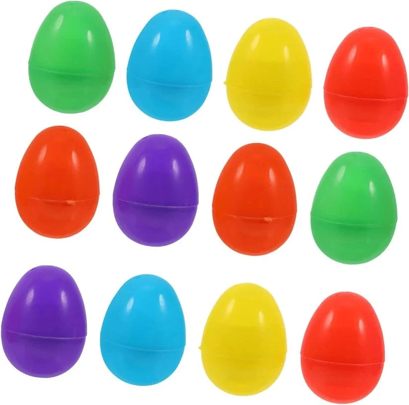 Fillable Easter Eggs Glow-in-the-Dark & Clear Shell