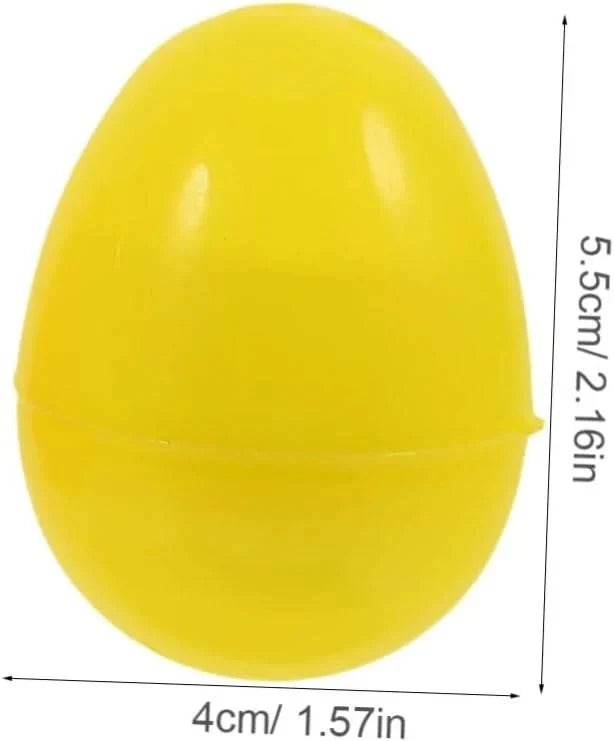 Fillable Easter Eggs Glow-in-the-Dark & Clear Shell