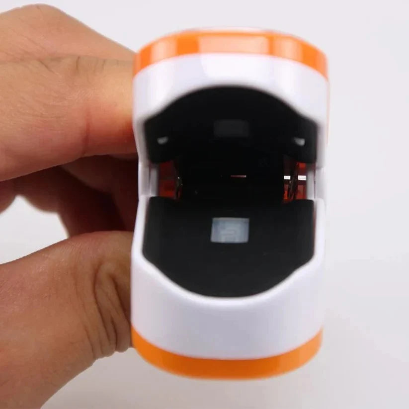 Fingertip Pulse Oximeter One-Button Digital Display 50-Hour Battery