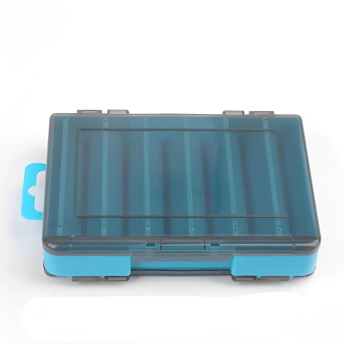 Fishing Tackle Box Double-Sided Clear Lids & Water-Resistant Seal