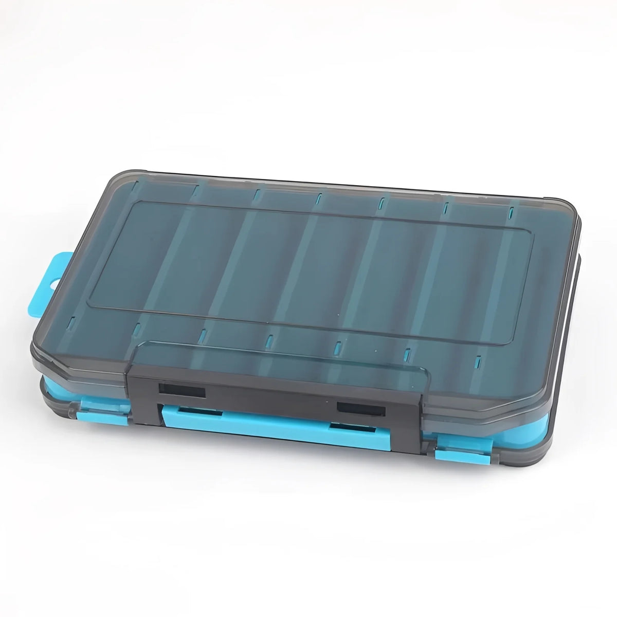 Fishing Tackle Box Double-Sided Clear Lids & Water-Resistant Seal