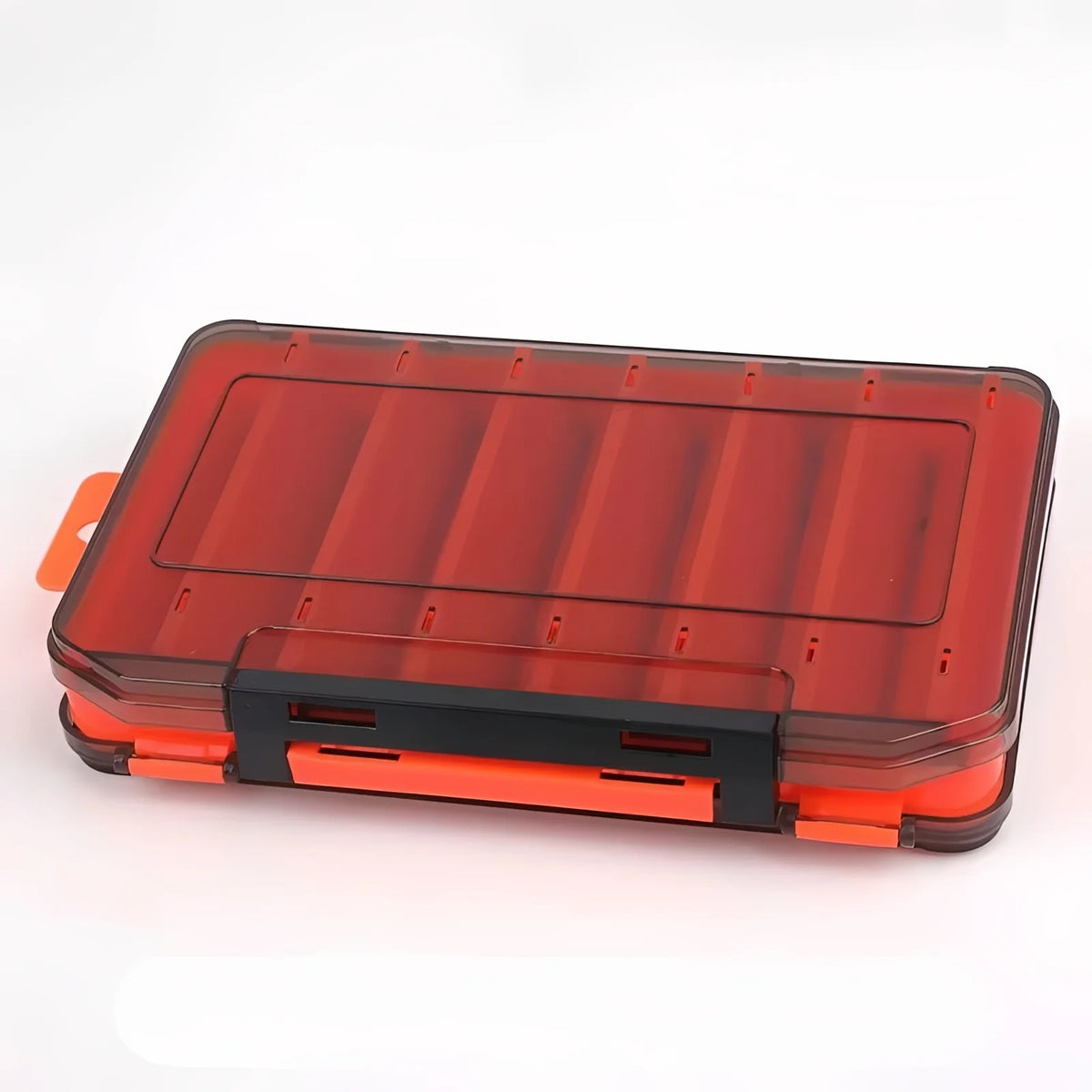 Fishing Tackle Box Double-Sided Clear Lids & Water-Resistant Seal