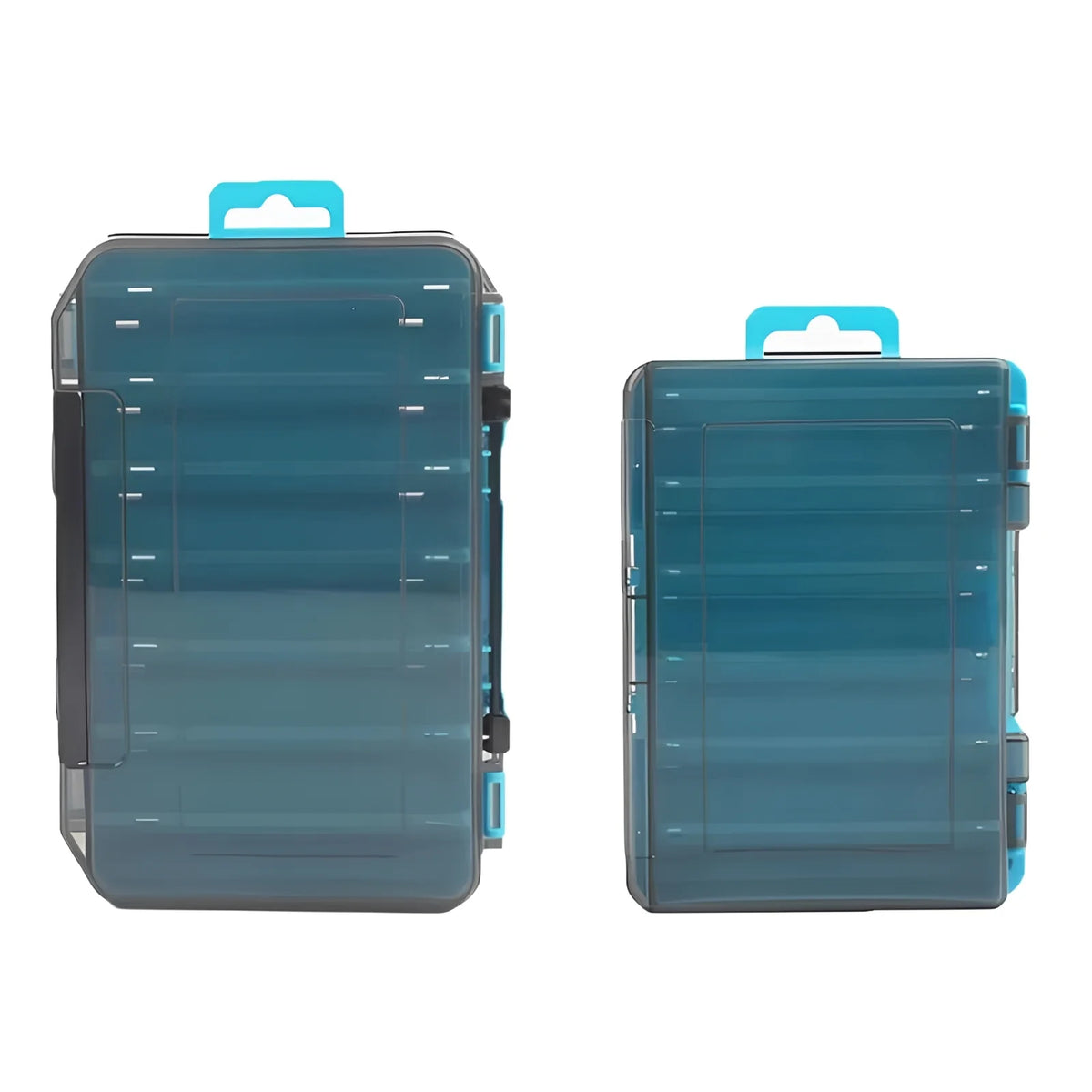 Fishing Tackle Box Double-Sided Clear Lids & Water-Resistant Seal