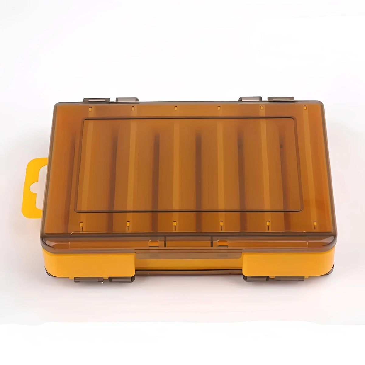 Fishing Tackle Box Double-Sided Clear Lids & Water-Resistant Seal