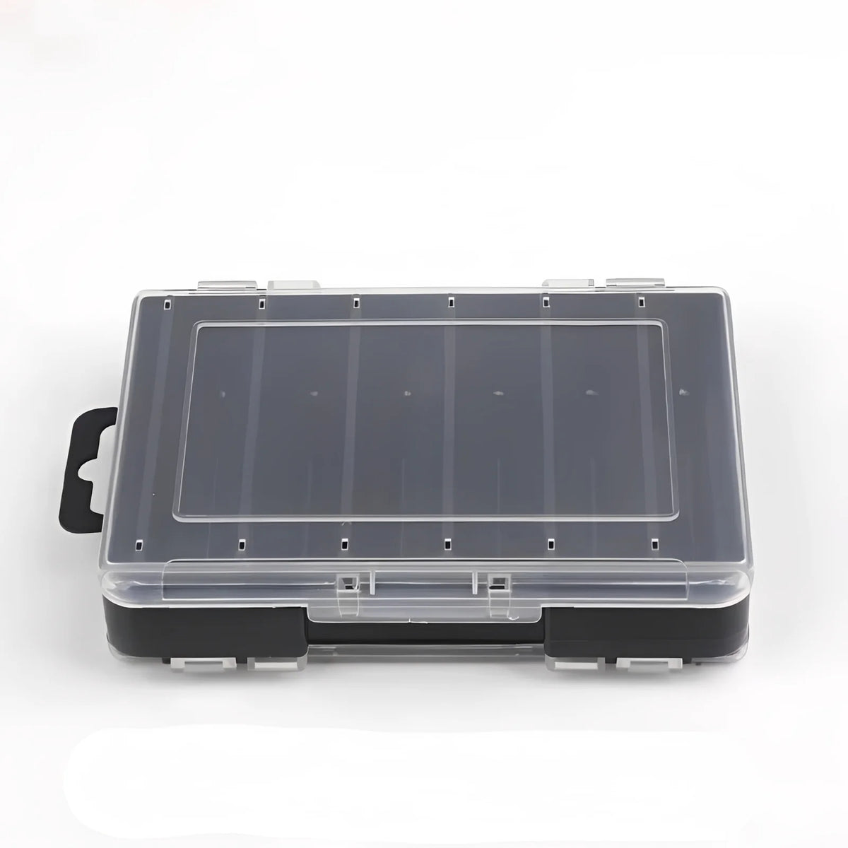 Fishing Tackle Box Double-Sided Clear Lids & Water-Resistant Seal