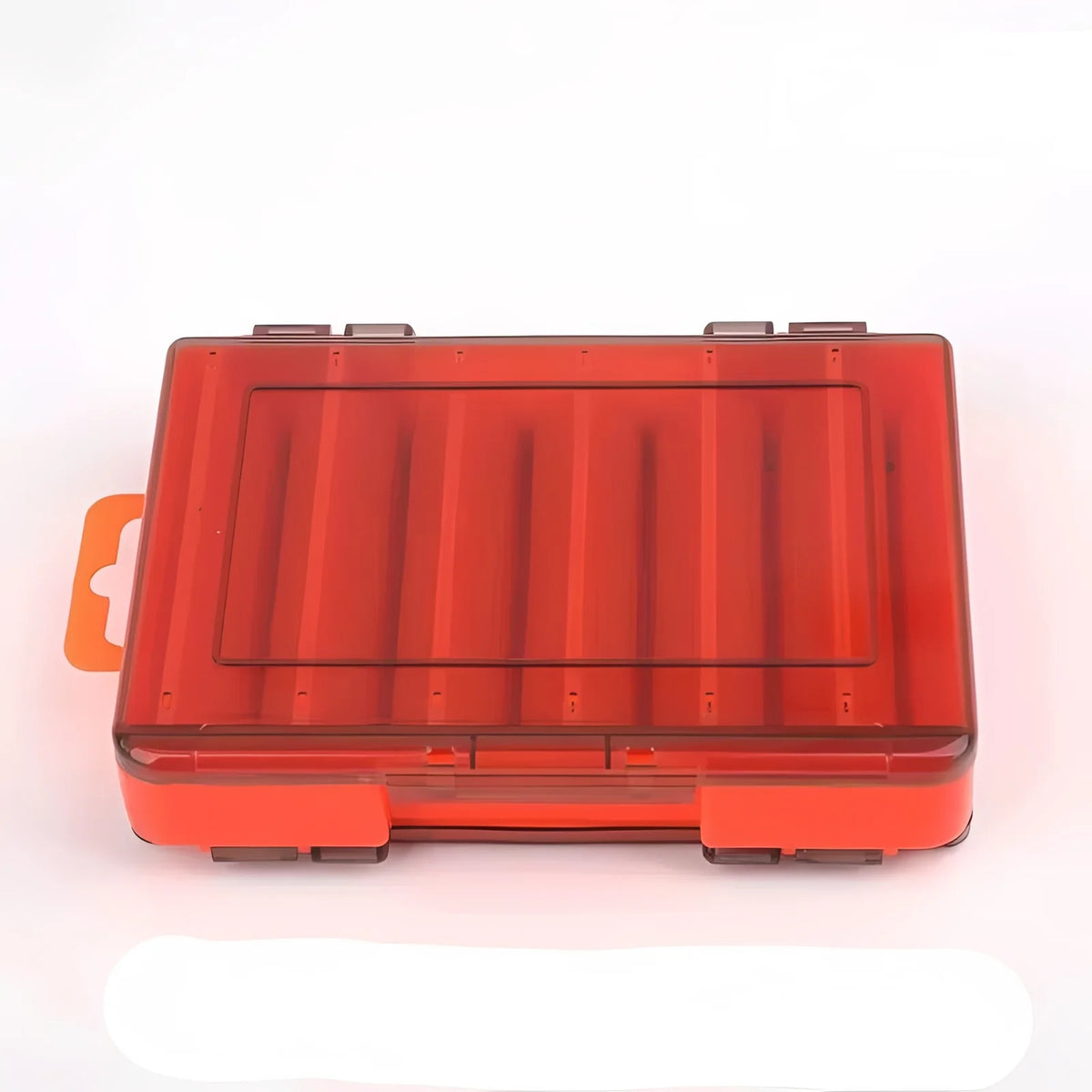 Fishing Tackle Box Double-Sided Clear Lids & Water-Resistant Seal
