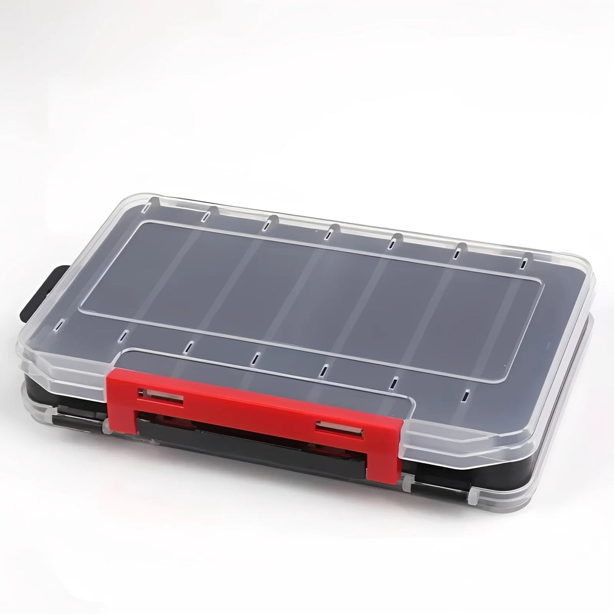 Fishing Tackle Box Double-Sided Clear Lids & Water-Resistant Seal